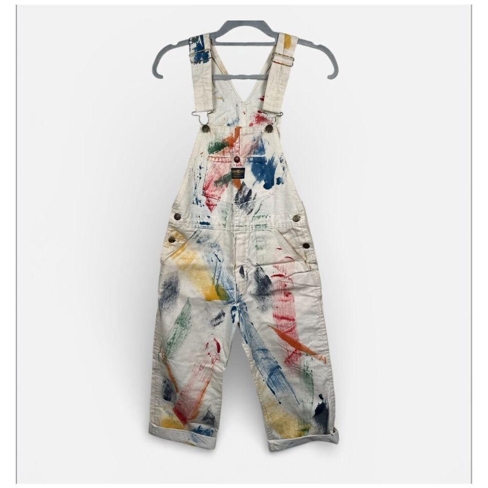Vintage 1970s–80s OshKosh B’Gosh USA Made Workwear Overalls | Adult Denim | Pain